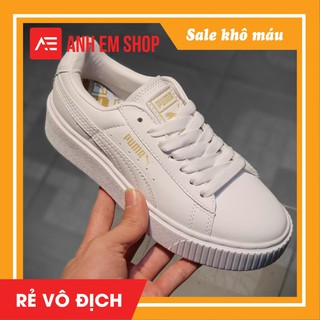 Giày Sneaker Nữ Trắng