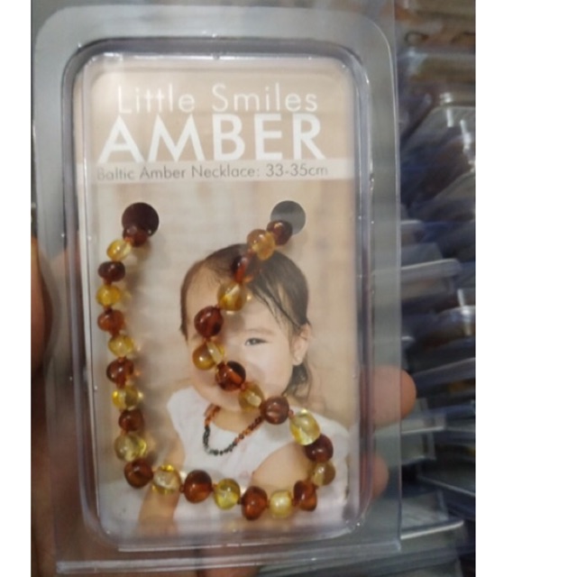 Vòng hổ phách cho bé Amber úc