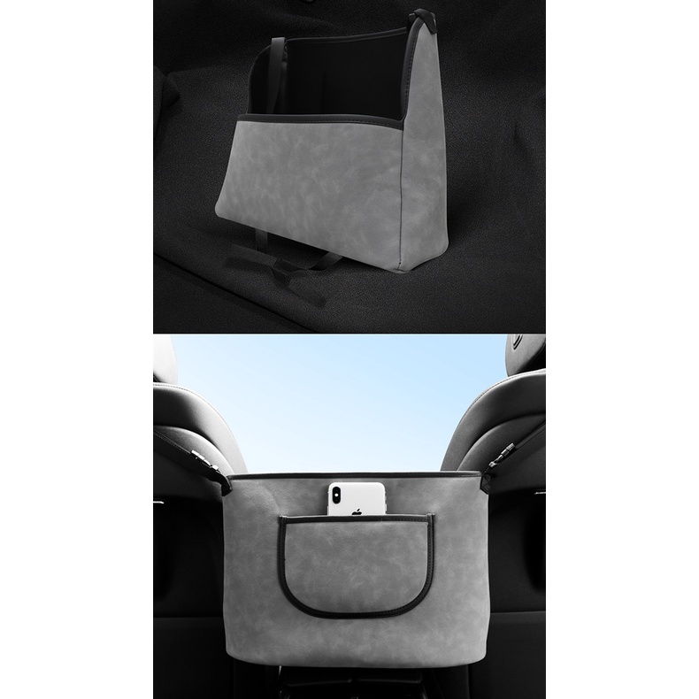 Ghế ô tô túi lưu trữ túi lưu trữ phụ kiện ô tô Túi để đồ trên ô tô Túi điều khiển trung tâm trên ô tô Túi đựng ghế sau ô tô Túi đựng đồ da lộn da lộn Túi đựng ghế ngồi Túi điều khiển trung tâm trên ô tô Lưới bảo quản ghế sau của ô tô Túi đựng đồ sau