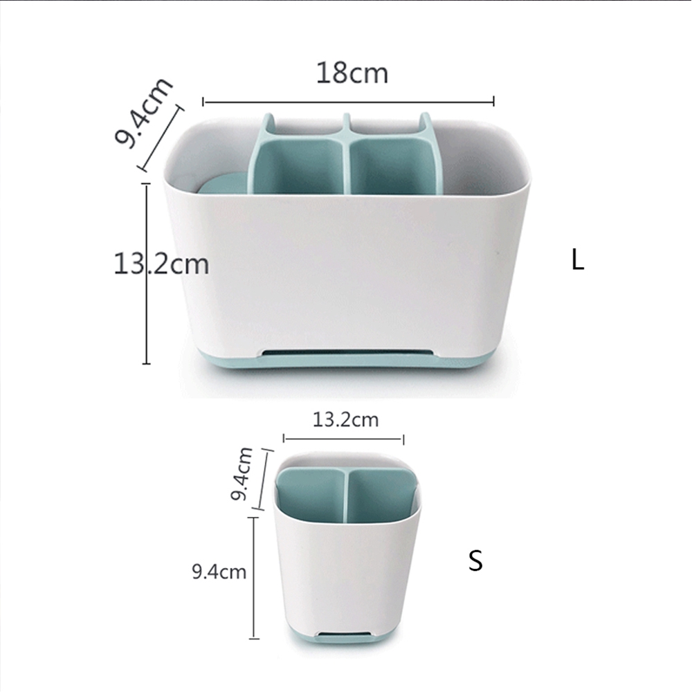 DAPHNE Durable Household Multifunctional Makeup Brush Holder Tooth Brush Shelf Toothbrush Holder