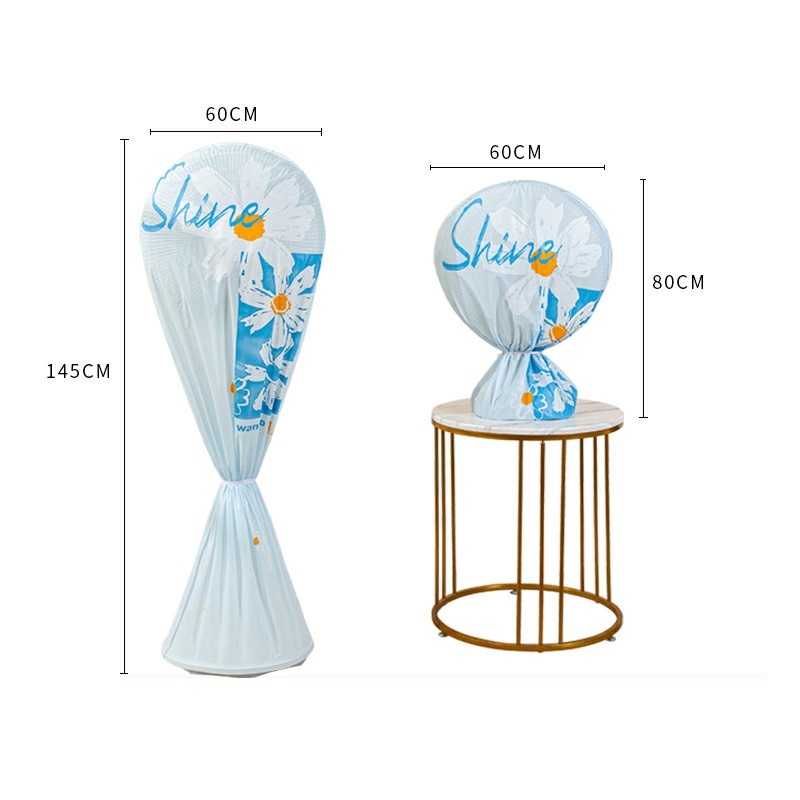 Bọc quạt chống bụi toàn thân PEVA không thấm nước, vải bọc quạt có size cho quạt cây và quạt bàn