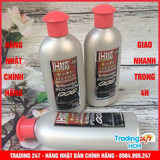 [Hỏa tốc HCM] Dung dịch vệ sinh bếp từ cao cấp Kaneyo làm sạch vết bẩn, sáng bề mặt bếp từ Nhật Bản