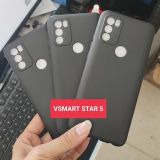Ốp lưng dẻo tpu vsmart star 5 - đen nhám