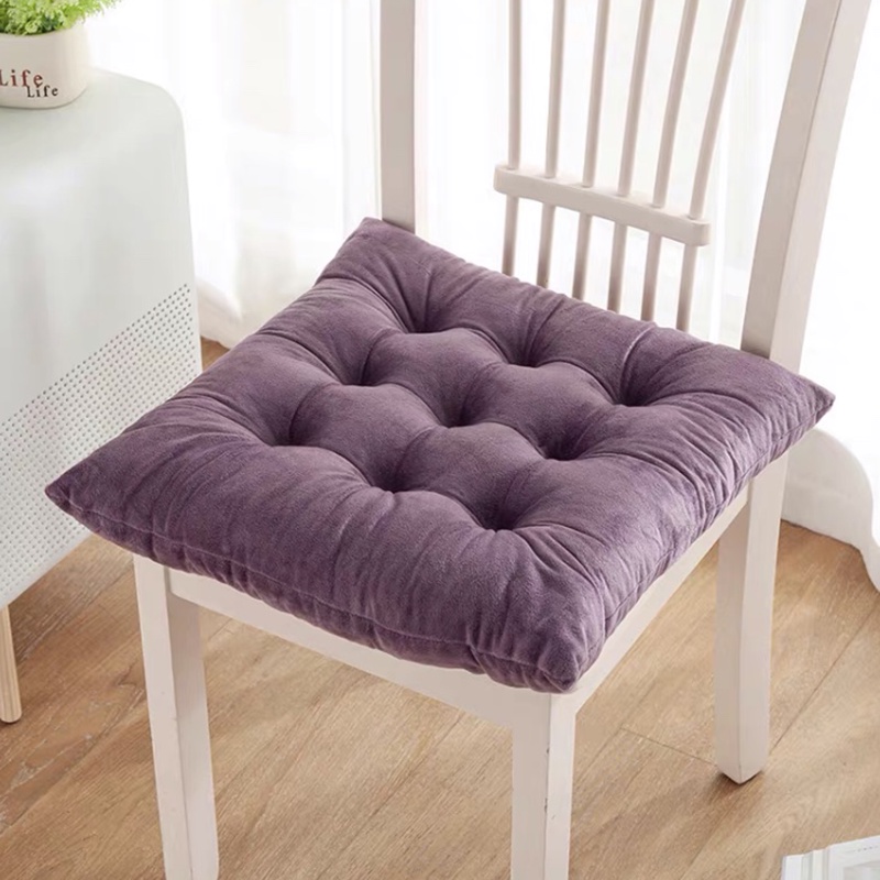 [HOT] Đệm Lót Ghế Ngồi Hình Vuông MẪU CƠ BẢN, Đệm Ngồi Bệt Chất Liệu Polyester Mềm Mại