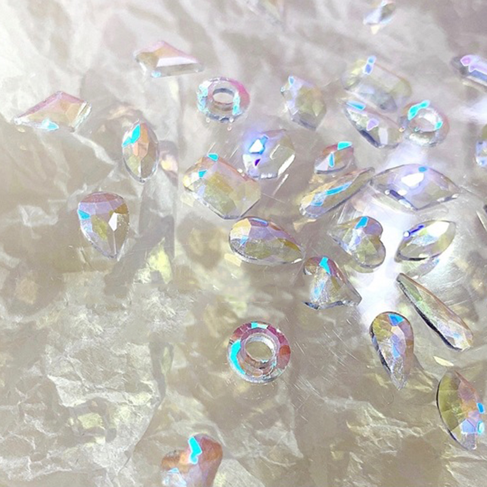 [Hàng mới về] Phụ kiện hạt trang trí móng tay nghệ thuật 3D