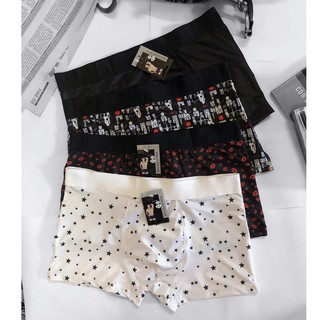 Quần sịp nam hình, Sịp nam thun lạnh cao cấp, Quần boxer nam sịp đùi