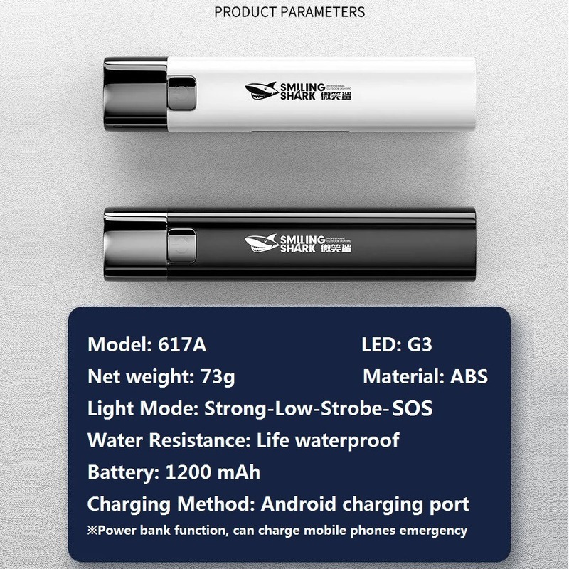Đèn pin mini siêu sáng nhỏ gọn đa năng sạc bằng cổng USB