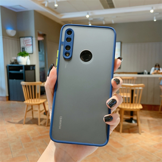 Ốp lưng mặt nhám chống sốc cho Huawei Y9 Prime Y6 Pro 2019 Nova 5i Pro 3i 2i | WebRaoVat - webraovat.net.vn