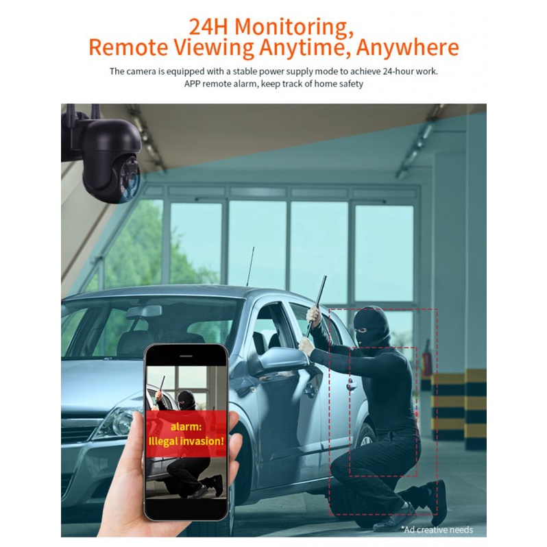 Camera giám sát XY46 2MP WIFI IP HD 1080P có chế độ nhìn đêm | BigBuy360 - bigbuy360.vn