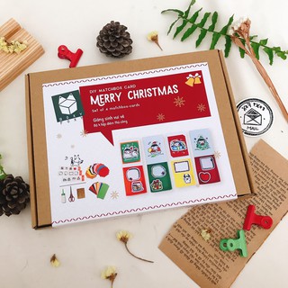 SET DIY MATCHBOX - Hộp Diêm Tự Làm Giáng Sinh