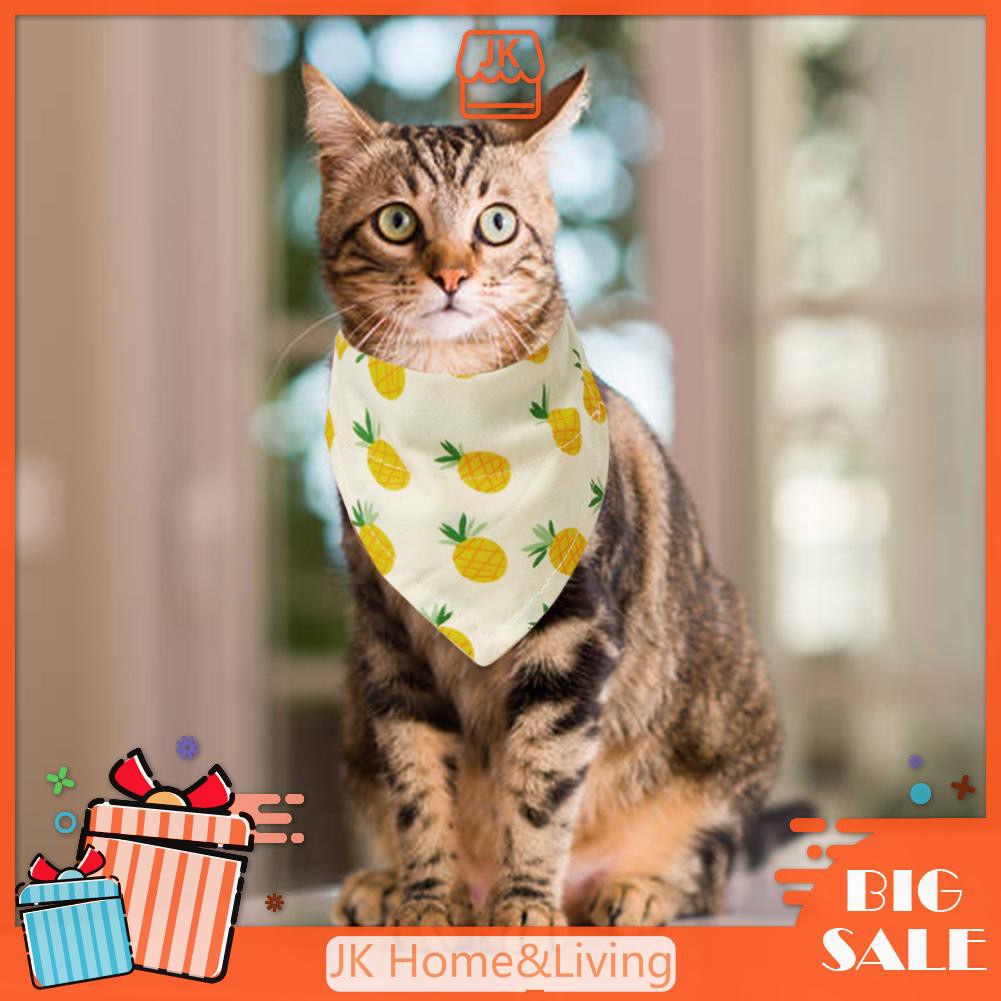 *Pet Triangle Scarf Cute Ribbon Collar Tie Puppy Adjustable Bibs Neckerchief