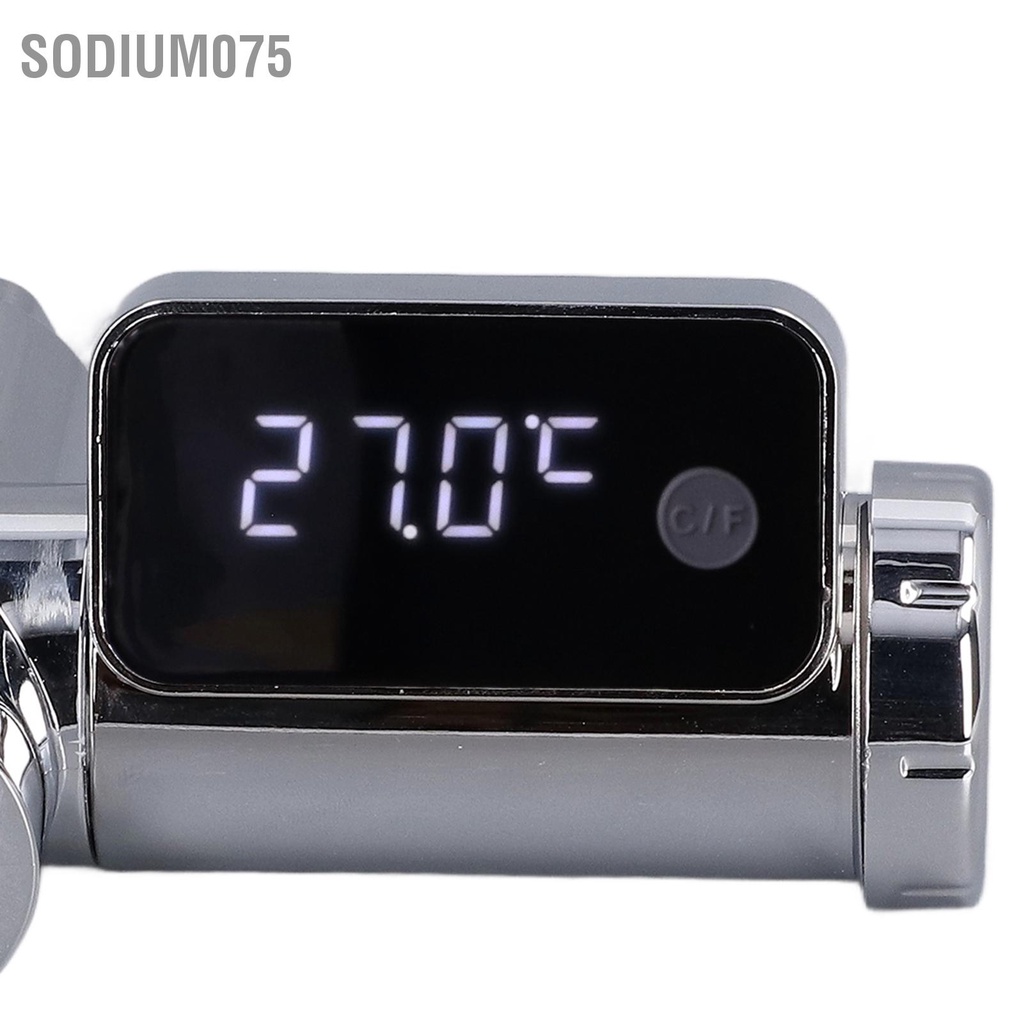 Có thể bán buôn G1 / 2 Nhiệt kế vòi Màn hình LED hoa sen nhiệt độ nước cho trẻ em Người lớn Phòng tắm tại nhà Sodium075 Hàng giao ngay