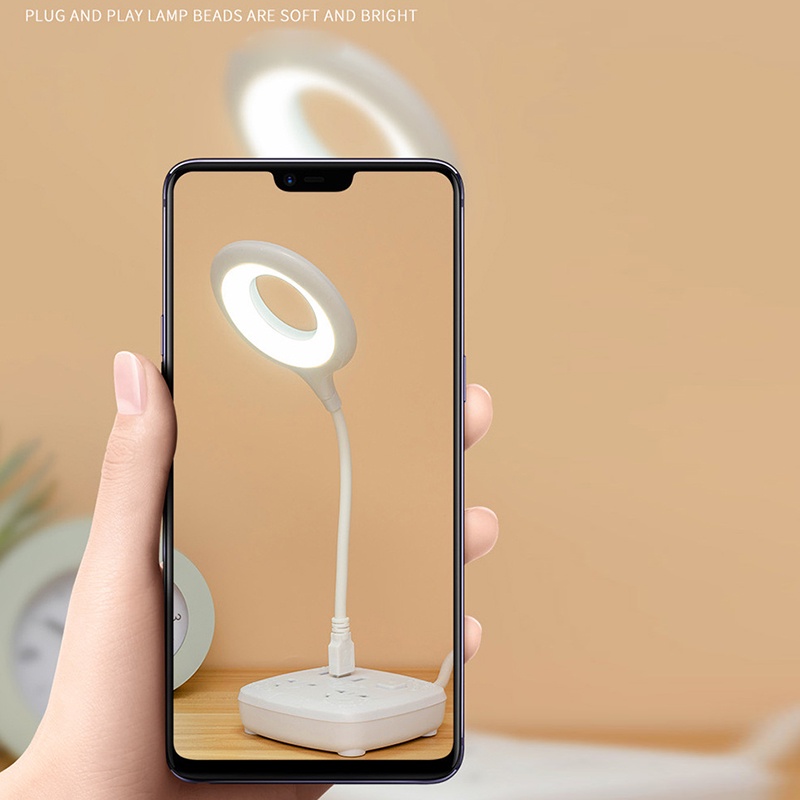 Đèn Led Để Bàn Cổng Usb Dễ Thương Jp5