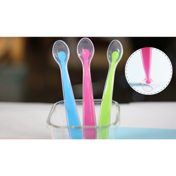 Bộ 2 thìa silicone Munchkin siêu mềm