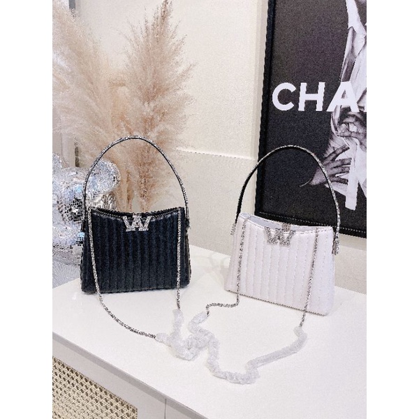 túi kẹp nách #wang. W quai đá mới 24cm