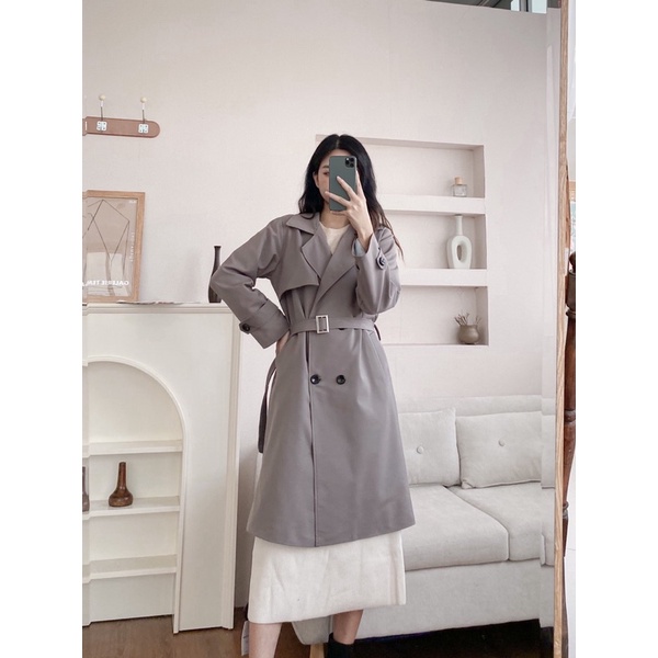 trench coat dáng dài