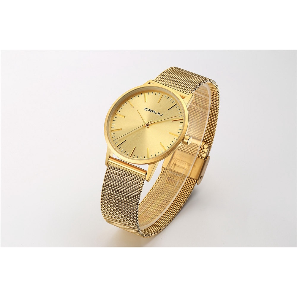 Đồng Hồ CRRJU 2117 Cho Nam Chất Liệu Thép Không Rỉ Thiết Kế Mỏng Thời Trang | BigBuy360 - bigbuy360.vn