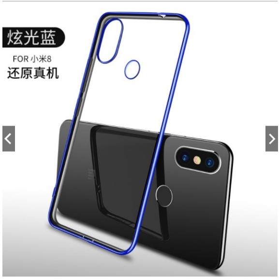 Ốp lưng Xiaomi Redmi S2 cao su viền bóng 6D Thời thượng