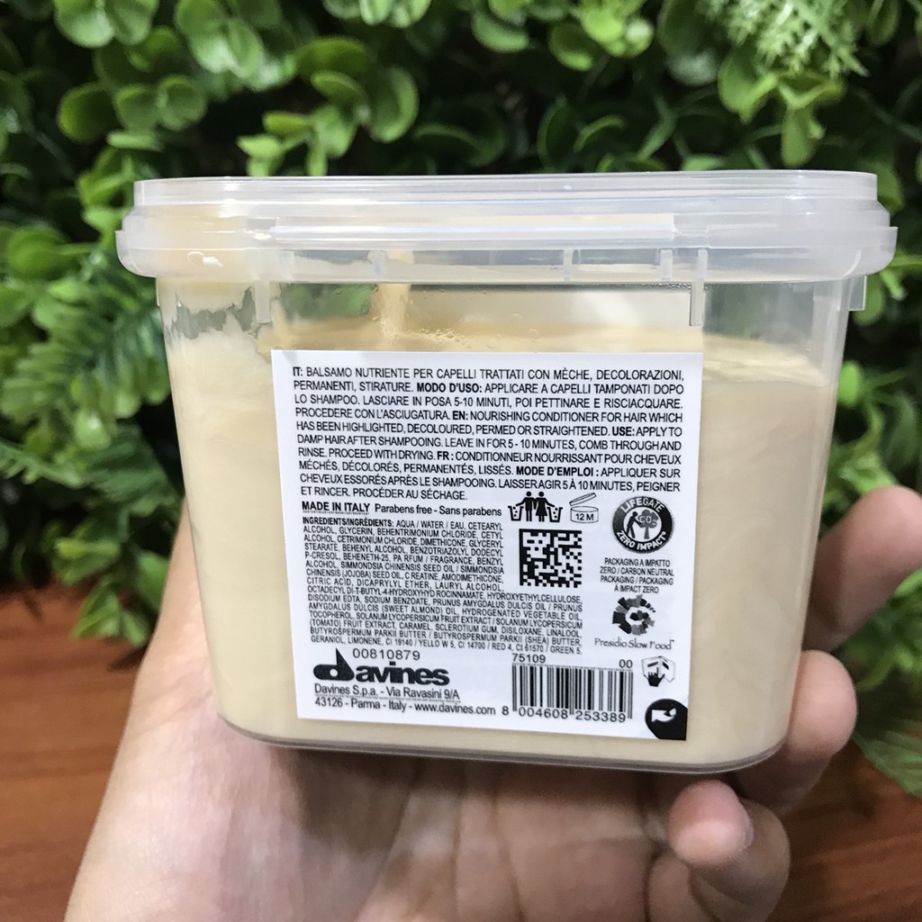 Dầu xả phục hồi tóc hư tổn Nounou Davines Conditioner 250ml