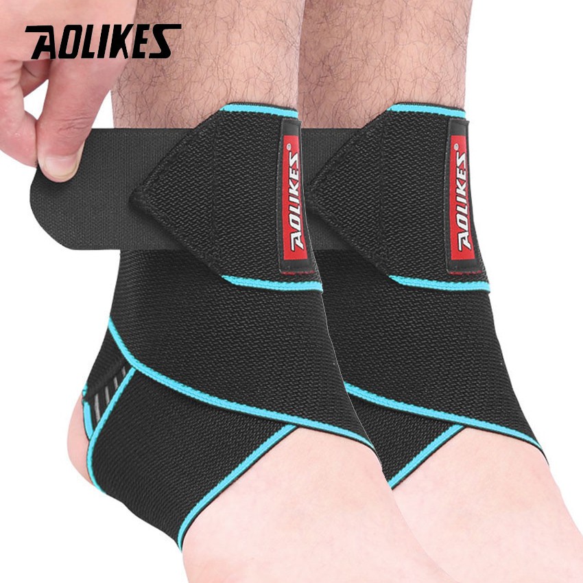 Bộ 2 quấn khớp cổ chân AOLIKES A-1527 bảo vệ mắt cá chân khi chơi thể thao sport ankle protector