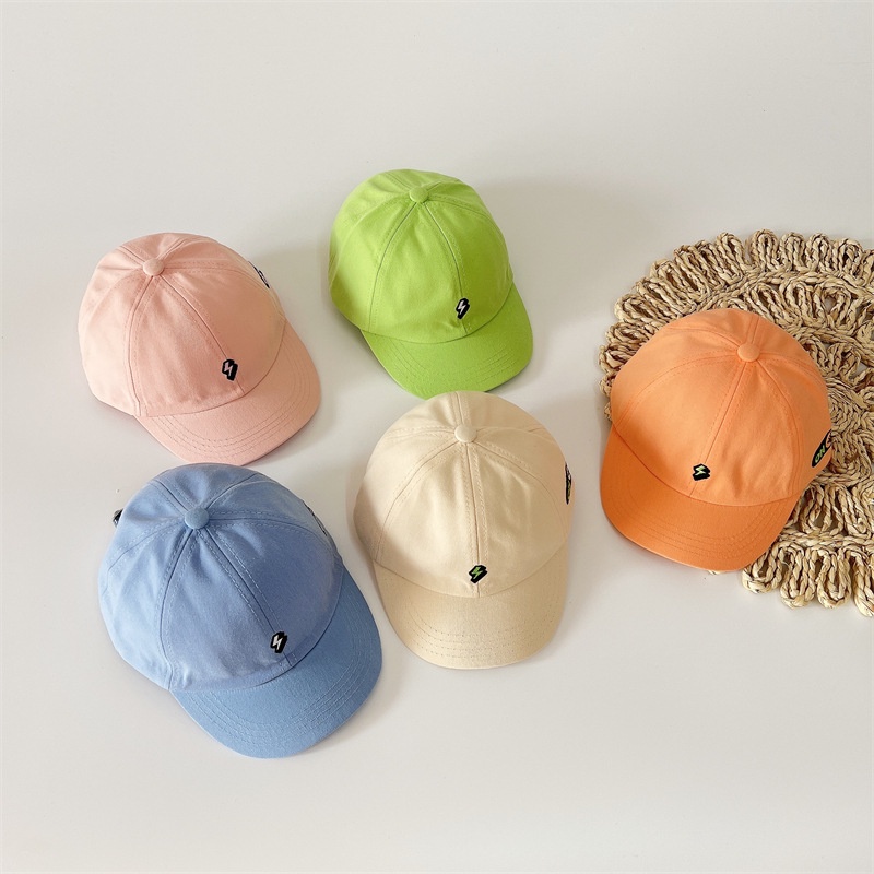 Mới Nón Lưỡi Trai Họa Tiết Sấm Sét Phong Cách Hàn Quốc Dành Cho Bé