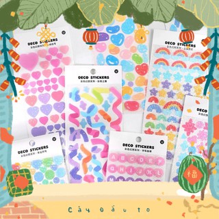 Set 1 Tấm Hình Dán Trang Trí Deco Fantasy Laser Sticker