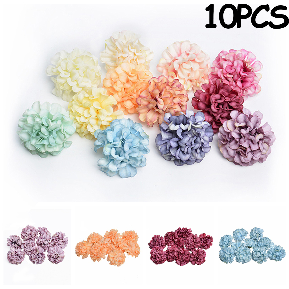 Set 10 hoa cẩm tú cầu nhân tạo trang trí cho tiệc cưới