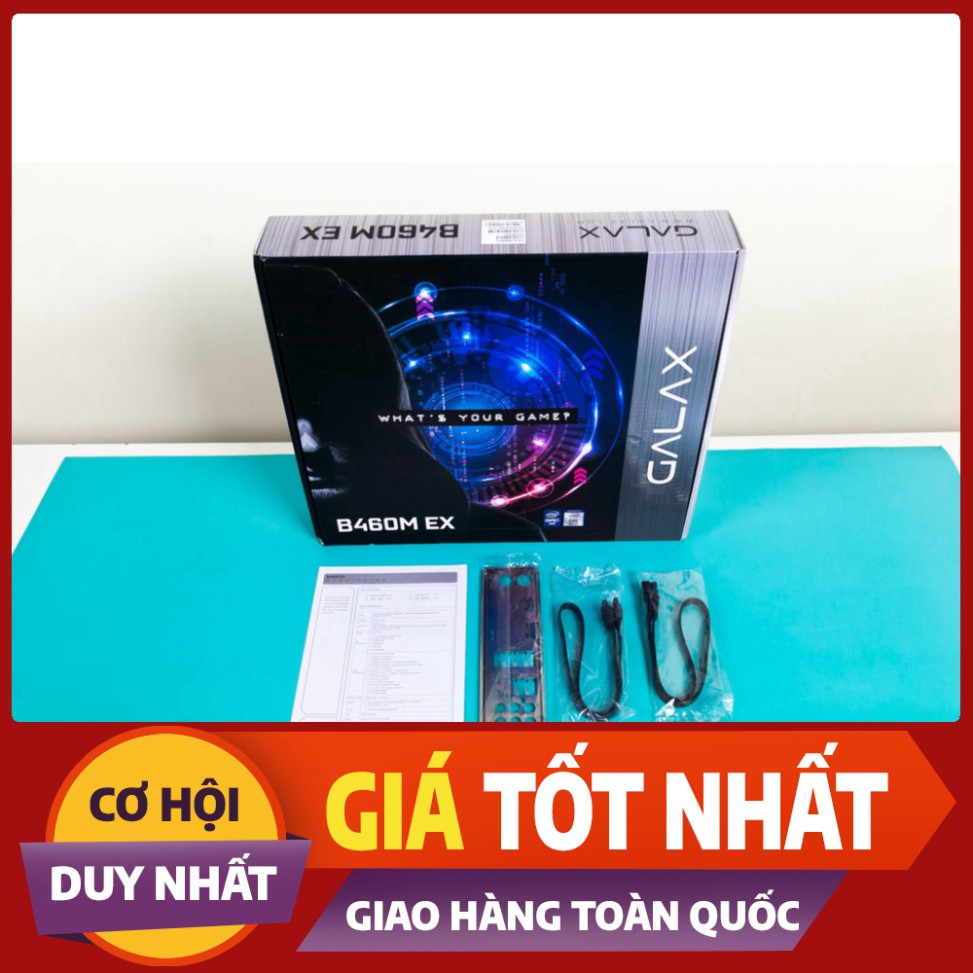 Main Galax B460EX Bo mạch chính vi tính intel B460M Exib460MBGDEX1BW Galax ( New ) BH 36 Tháng [hàng chính hãng]