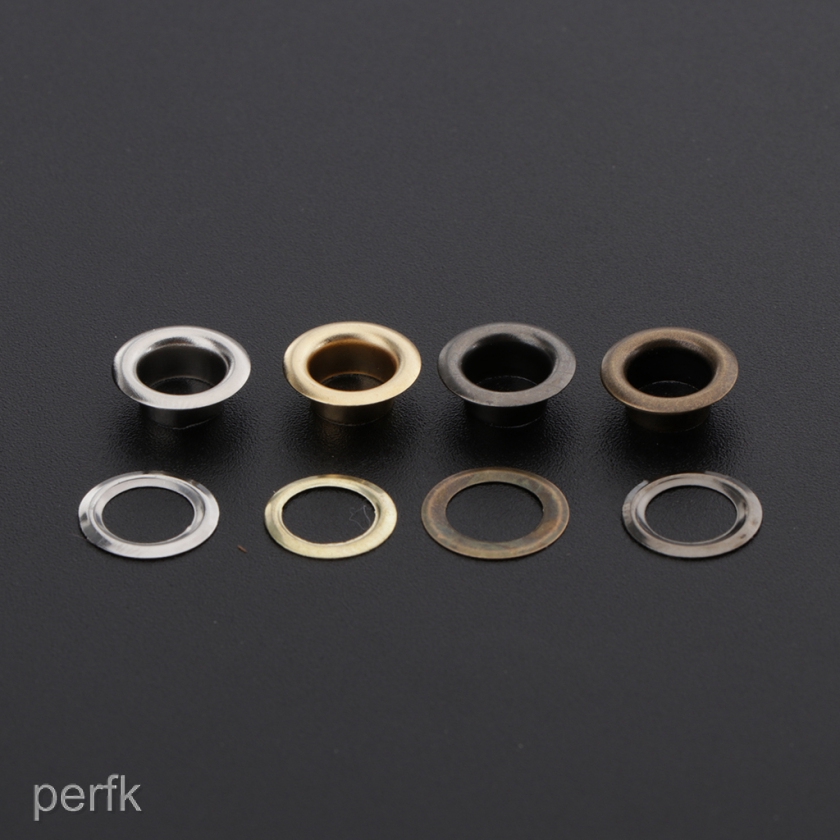 Set 200 Khoen Bằng Đồng Thau Kèm Vòng Đệm DIY Tiện Lợi