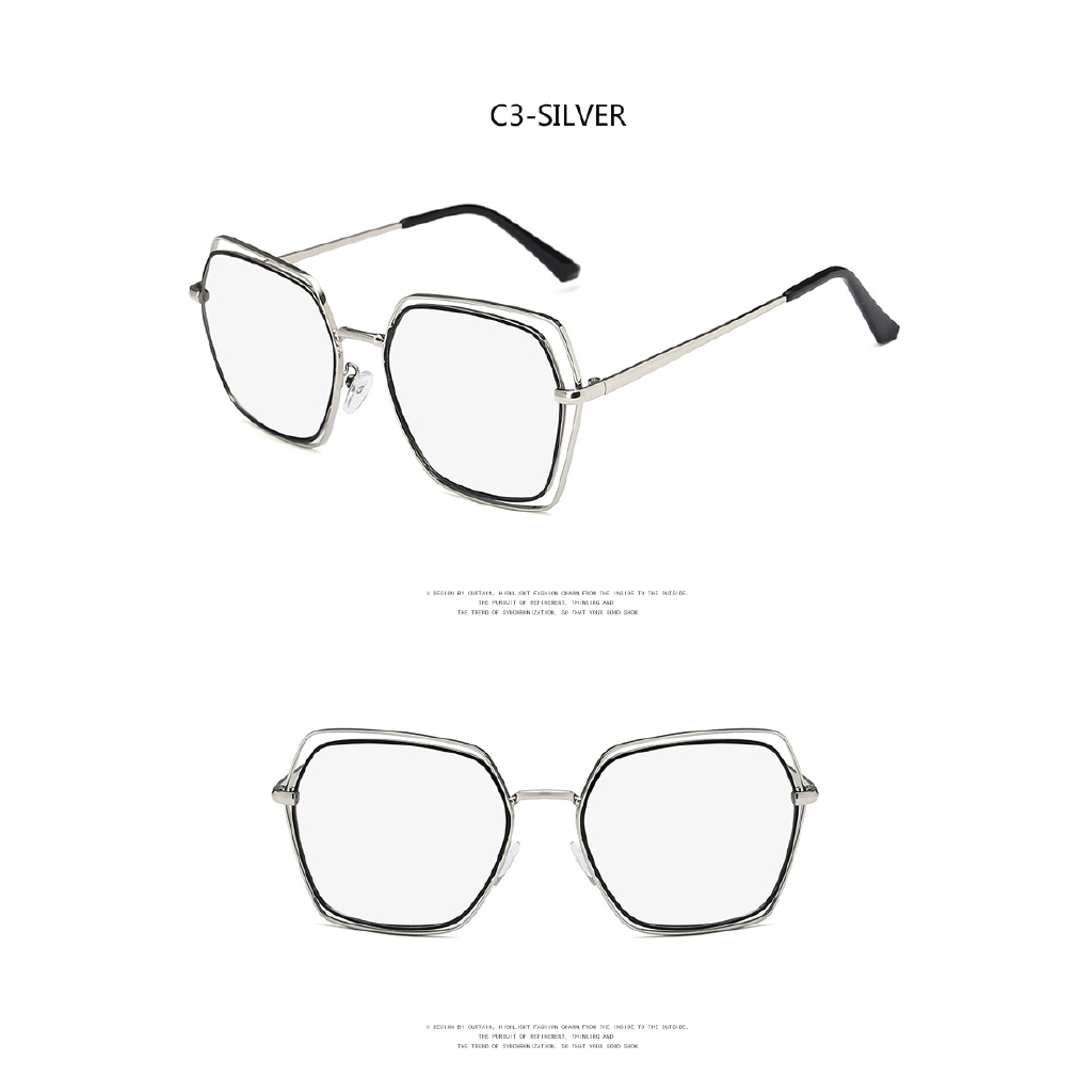 Kính mát thời trang mới kiểu dáng độc đáo dành cho nữ