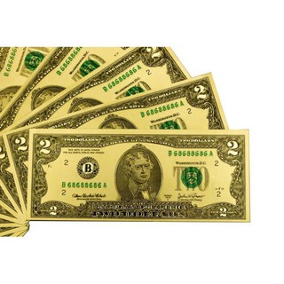 [SHOPEE TRỢ GIÁ] Tiền 2USD Vàng