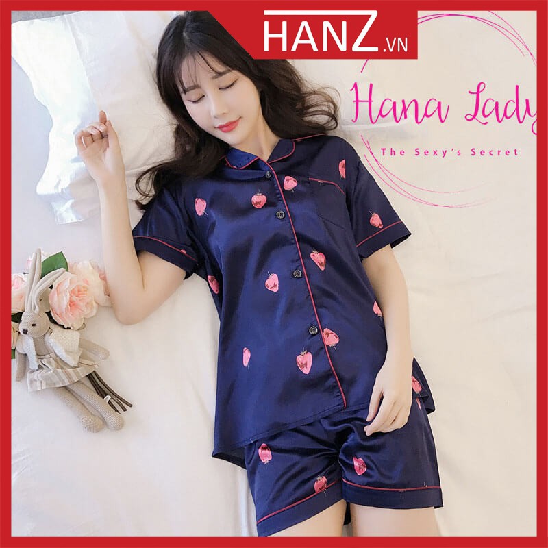 Sỉ Pijama đẹp bộ đồ ngủ nữ dài cute mặc nhà mùa đông thoải mái dễ thương giá rẻ HANZ.VN H1