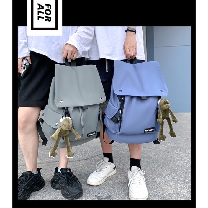 Cặp đi học nam nữ Ulzzang basic thời trang, balo túi sách đựng laptop phong cách Unisex Hàn Quốc cho học sinh, sinh viên