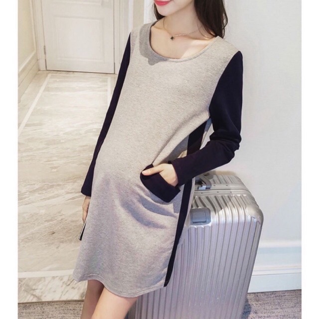 Áo nỉ bầu thu đông