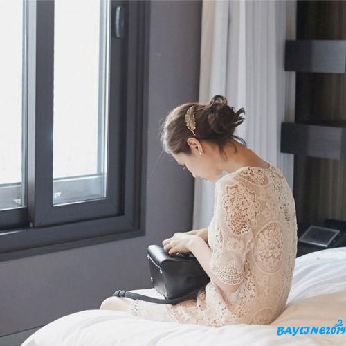 Kẹp tóc hình lông vũ thời trang nữ duyên dáng