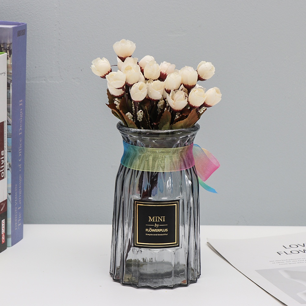 UUMIR Bó hoa hồng nhân tạo chất lượng cao dùng trang trí tiệc cưới diy