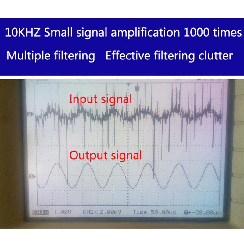 yal AD620 Microvolt Millivolts Voltage Amplifier Signal Booster Instrumentation Modu