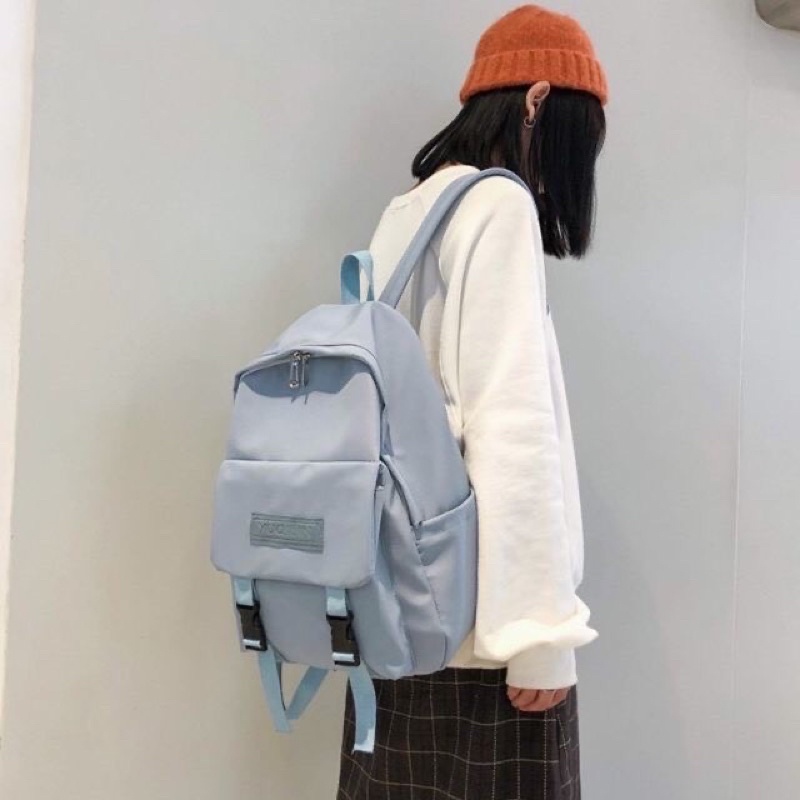 Balo thời trang 💥HOT TREND💥 Cặp Ulzzang logo 2 túi hộp GUIYUBAN thiết kế năng động trẻ trung