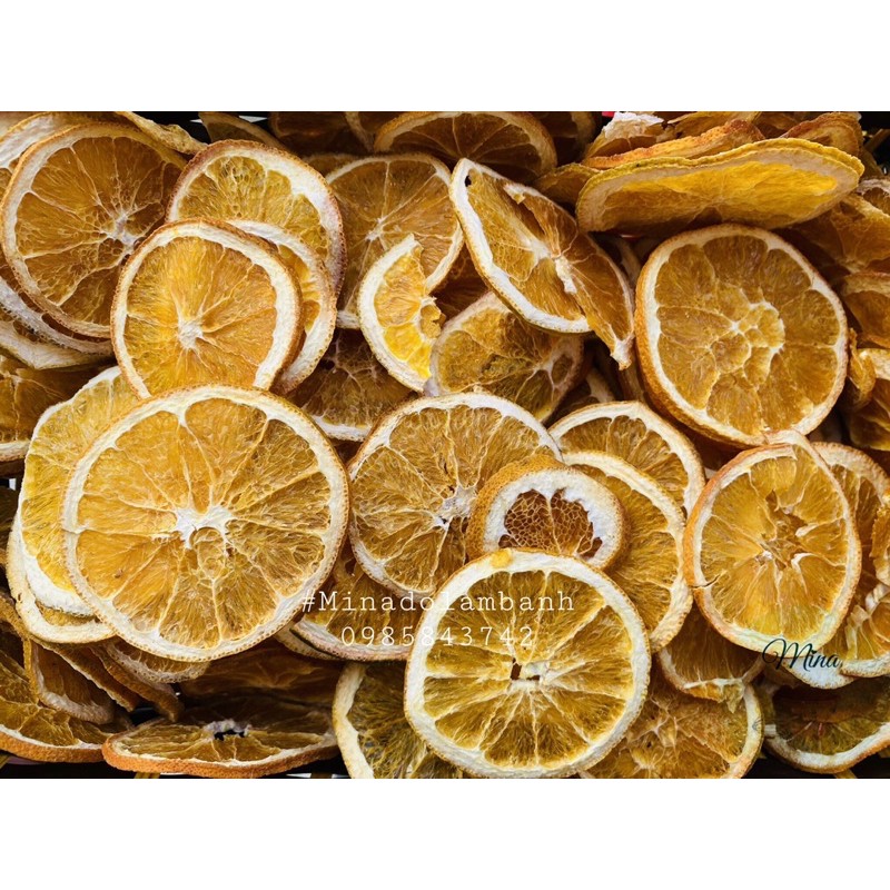 Cam Vàng Lát Úc sấy khô 50g