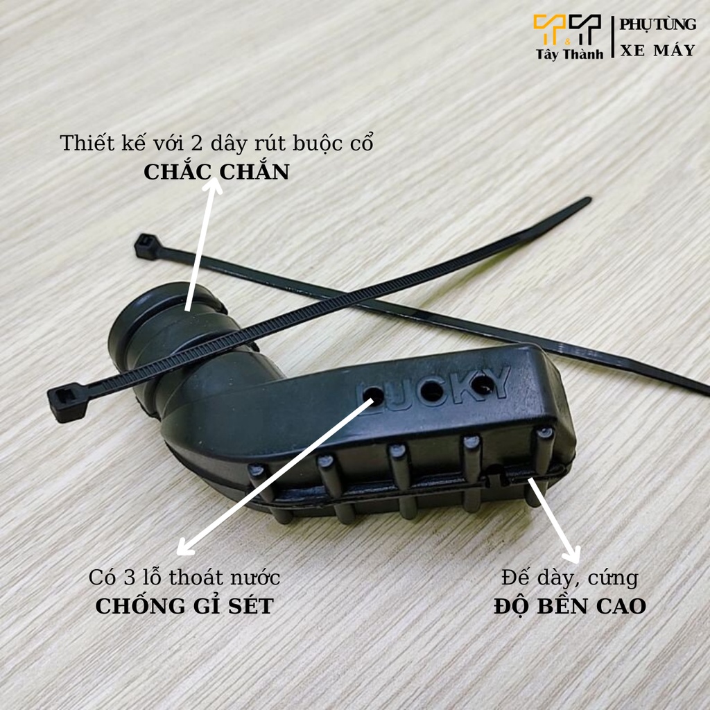 Bọc chân chống dành cho tất cả xe hai bánh-Tây Thành Shop chuyên bọc chân chống xe máy