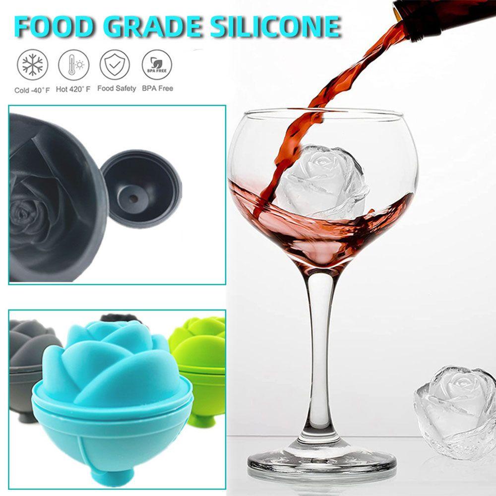 CONOPERY Khay Làm Đá Viên Bằng Silicone Dùng Tạo Khối Tiện Lợi