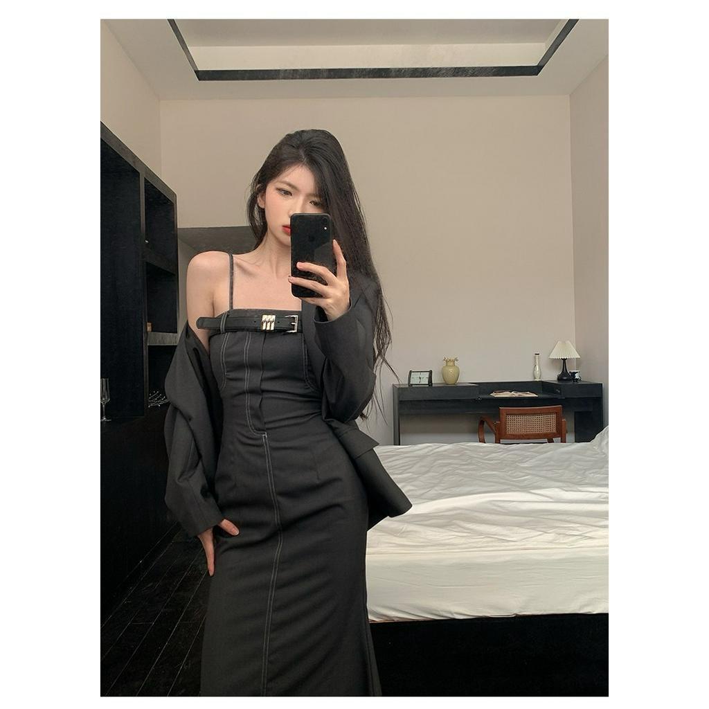 Bộ Trang Phục Hai Mảnh Dáng Ôm Thời Trang Mùa Xuân 2023 Dành Cho Bạn Nữ