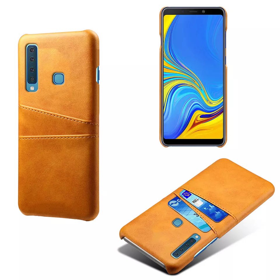 Ốp lưng da thời trang sang trọng có khe để thẻ dành cho Samsung J6/J8 2018 A5/A6/A6P/A8/A7//A8P/9/A750 A9 2018 A7 2017 | BigBuy360 - bigbuy360.vn