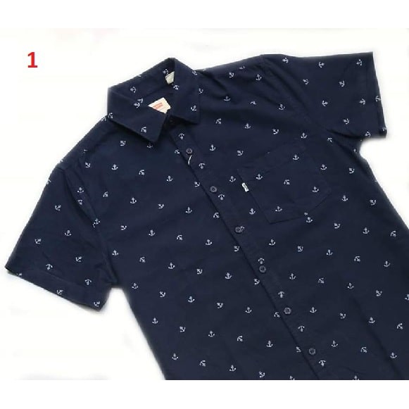 ÁO SƠ MI NAM HỌA TIẾT MỎ NEO | BigBuy360 - bigbuy360.vn