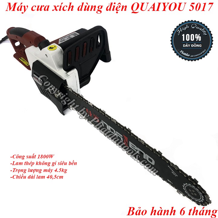 Máy cưa xích chạy điện QUAIYOU QY5017