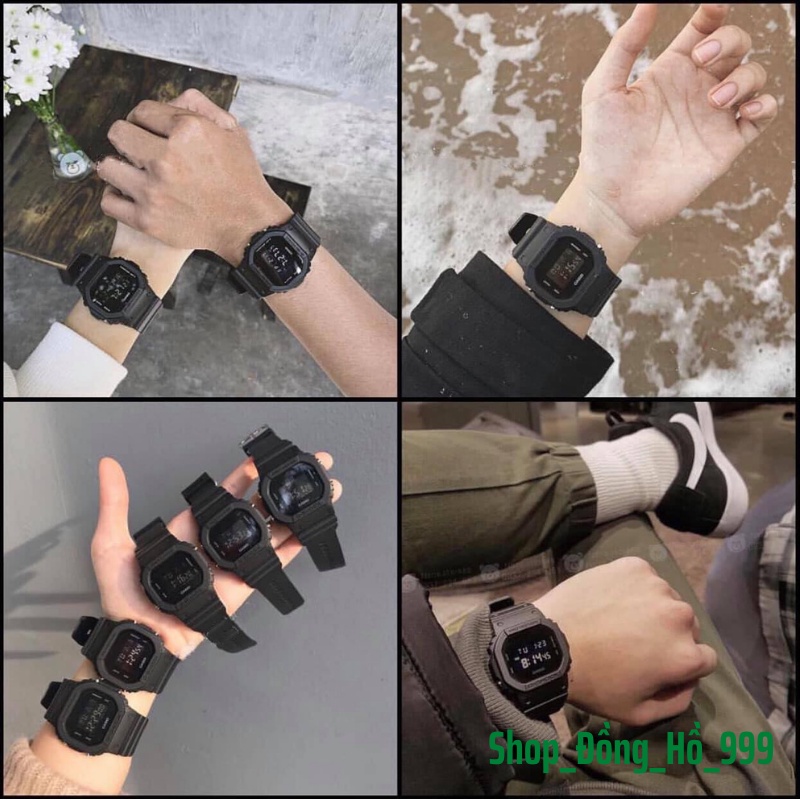 [Thẻ BH 12 Tháng] Đồng Hồ Điện Tử Nam Nữ G-SOCK 5600 Chống Va Đập, Thể Thao, Chống Sốc, Đèn LED Cực Đẹp, 40mm, Màu Đen. | BigBuy360 - bigbuy360.vn