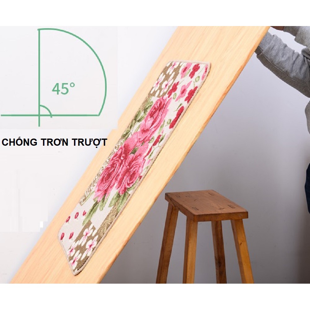 Thảm trang trí ❤️Chọn mẫu❤️FreeShip❤️ 58*40cm 2 lớp chống trượt chùi chân trải sàn mã 27004b