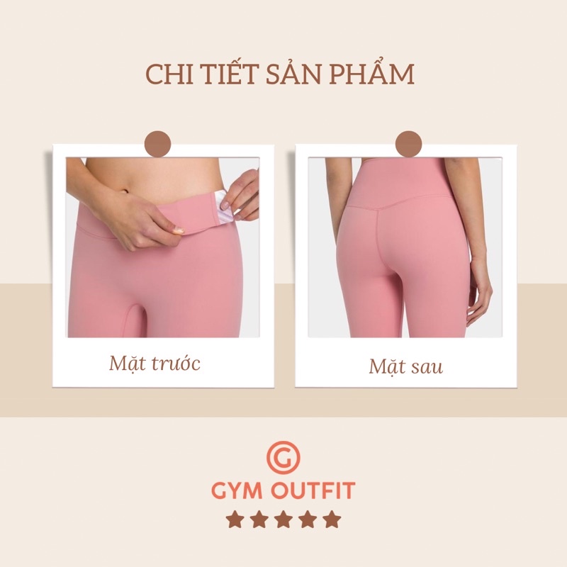 Quần Tập Yoga Gym Dáng Lửng Cao Cấp Lulu Align Crop 21” loại 1 - Gym Outfit