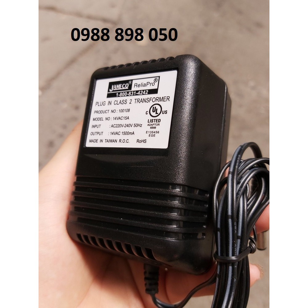 adapter ac 14v 1500ma