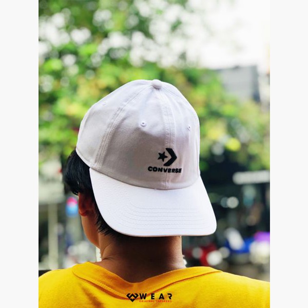 Mũ Converse Lock Up Baseball MPU Cap - White - 10008477102